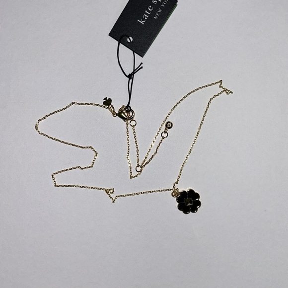 Kate Spade Stud Enamel Mini Pendant Necklace - Picture 7 of 10